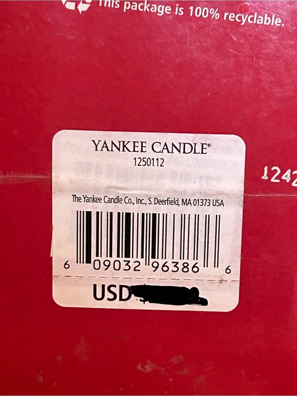 New Yankee Candle Snowman Luminary Gift Set 12 Sparkling Cinnamon Tea Lights